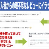 購入者からの理不尽なレビュー。ITF会員アラタさんが怒っています。